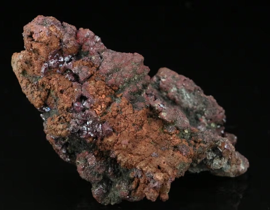 **TOP** CUPRIET kristallen op KOPER uit de Tsumeb mijn !, Verzamelen, Mineralen en Fossielen, Mineraal, Ophalen of Verzenden