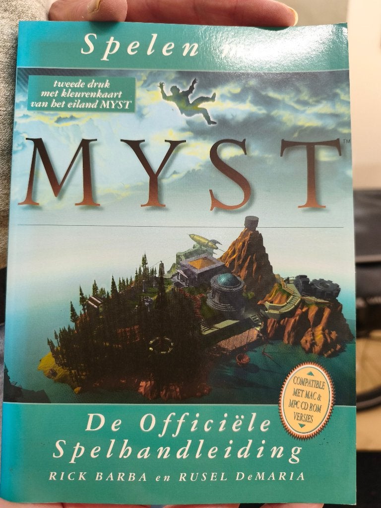 Myst spelhandleiding, Avontuur en Actie, Gebruikt, Ophalen of Verzenden, 3 spelers of meer