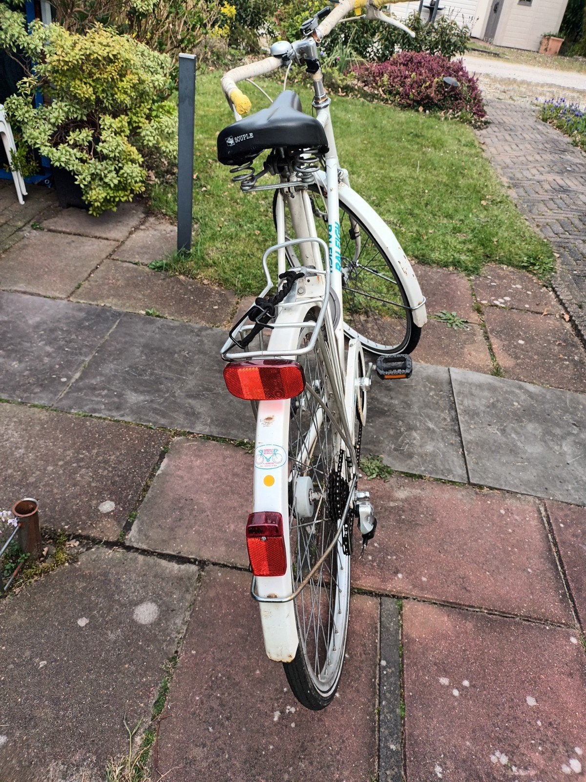 Heren fiets , Raleigh., Fietsen en Brommers, Fietsen | Dames | Damesfietsen, Ophalen of Verzenden, Gebruikt, Overige merken