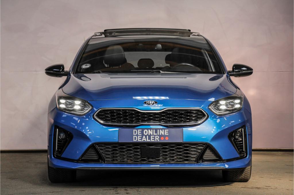 Kia Ceed 1.0 T-GDi GT-Line |Pano|LED|Camera (bj 2020), Voorwielaandrijving, Gebruikt, Euro 6, Blauw