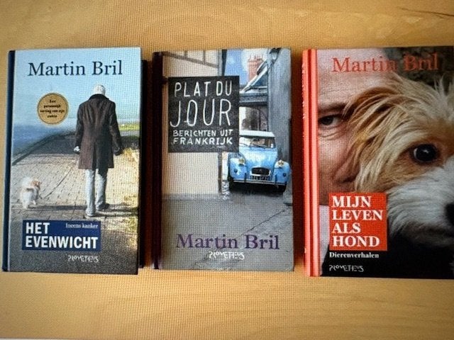Martin Bril - 3 x hardcover, Ophalen of Verzenden, Zo goed als nieuw
