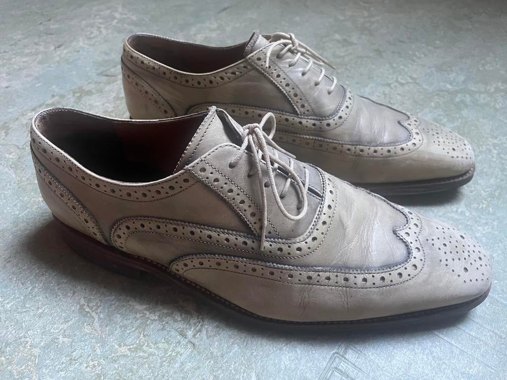 Van Bommel wingtip brogues / herenschoenen / schoenen - 42, Kleding | Heren, Schoenen, Overige kleuren, Ophalen of Verzenden, Gedragen