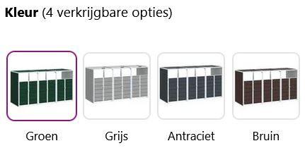 Containerberging driedubbel staal 240 L GRATIS VERZENDING!, 1 tot 2 meter, Nieuw, Nvt, Nvt