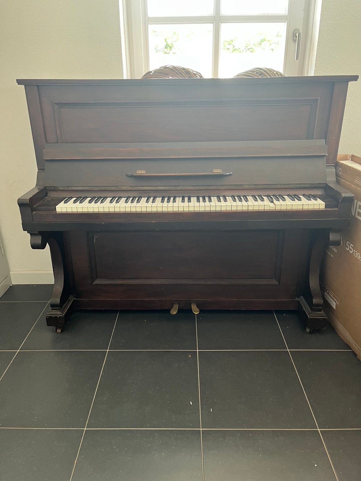 Gratis piano!, Ophalen, Gebruikt, Bruin, Piano