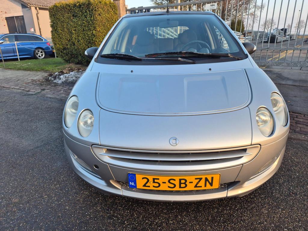 Smart Forfour 1.3 pulse airco en leer, Elektrische ramen, Bedrijf, Handgeschakeld, Euro 4