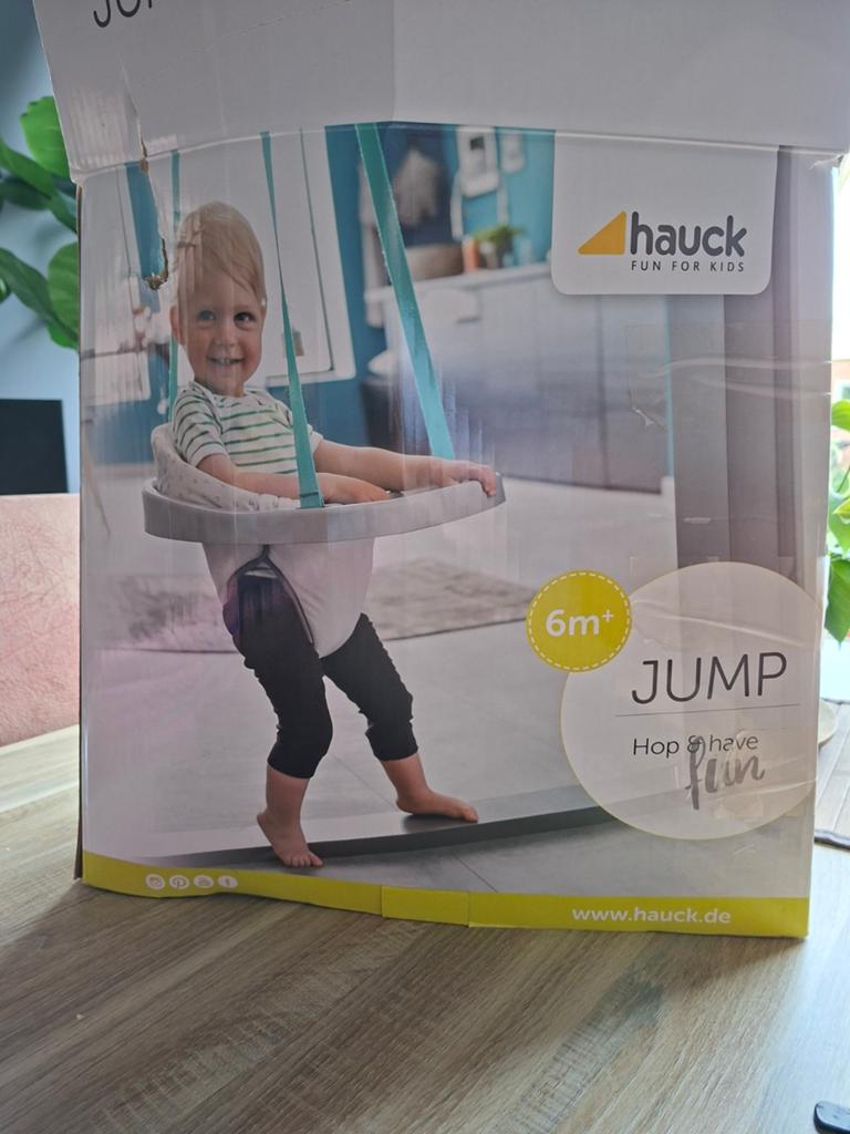 Hauck Jump Bouncer - Plezier voor Baby's vanaf 6 Maanden, Ophalen of Verzenden, Zo goed als nieuw, Jongen of Meisje