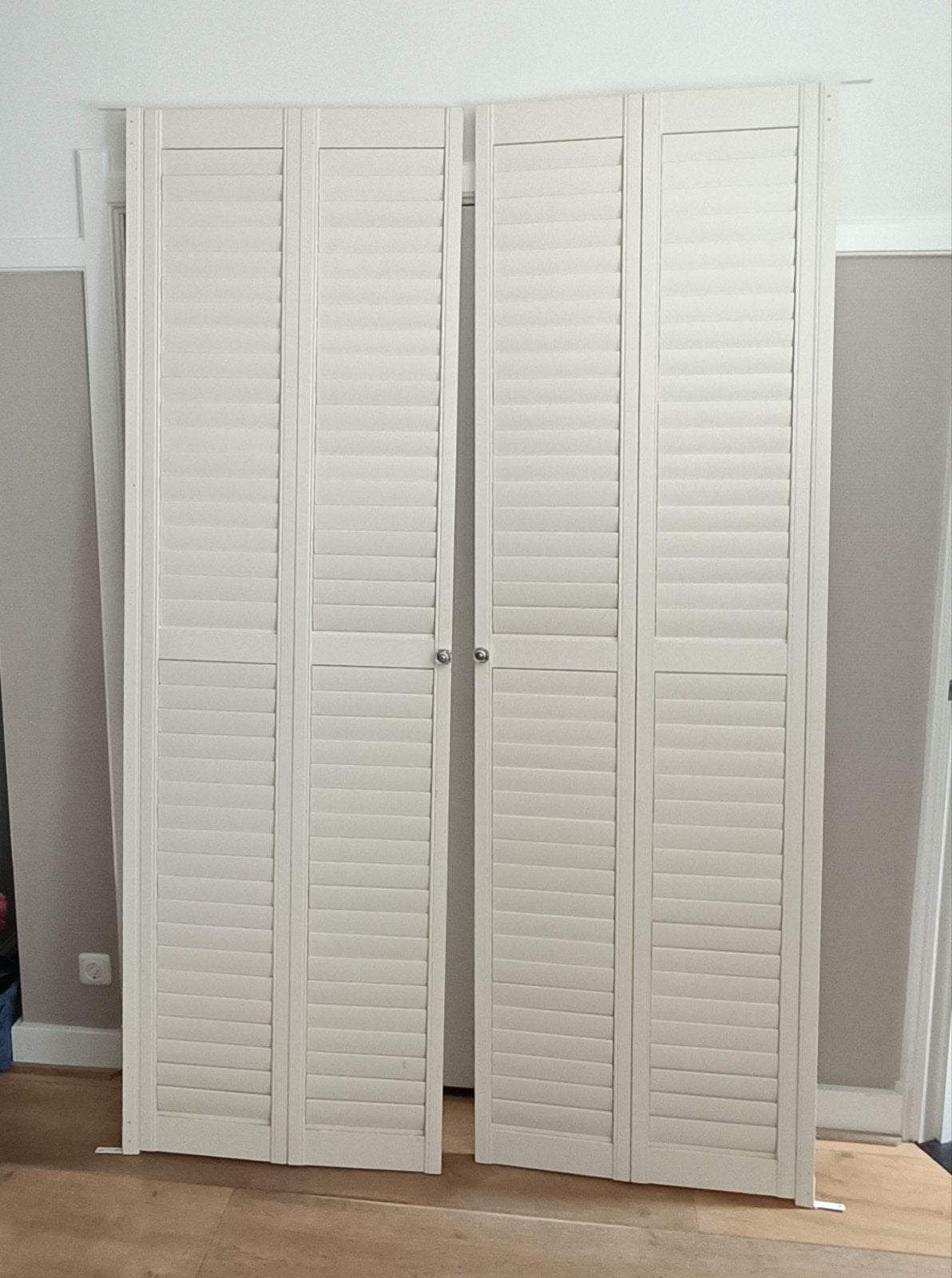 Mooie Shutters wit in goede staat, Ophalen, Wit