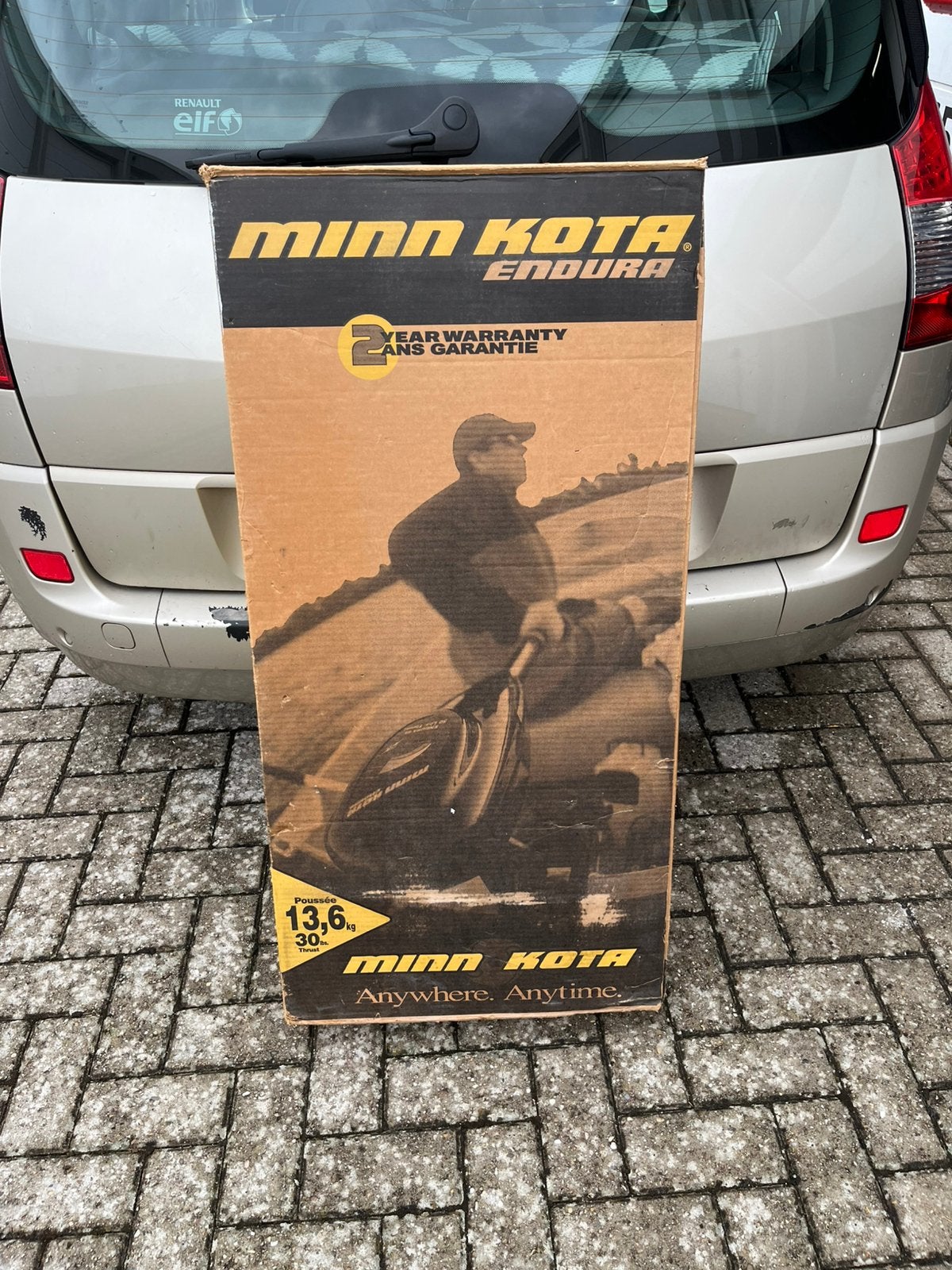 Minn kota Endura 30lbs elektrische buitenboordmotor, Ophalen, Nieuw, Motor en Techniek