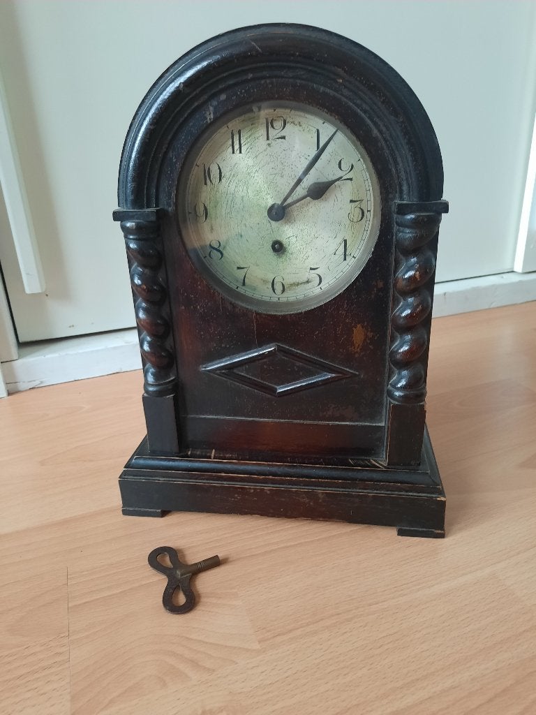 Vintage klok, Antiek en Kunst, Antiek | Klokken, Ophalen