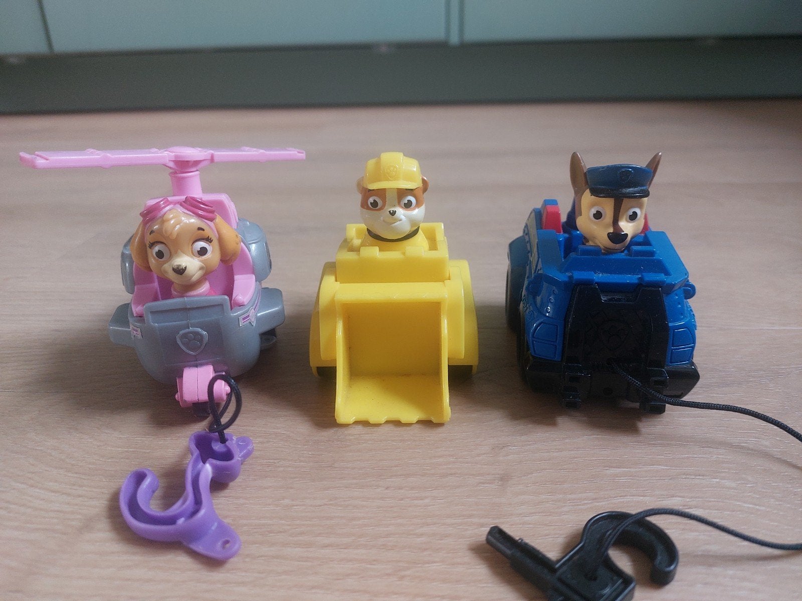 paw patrol voertuigen, Ophalen, Zo goed als nieuw