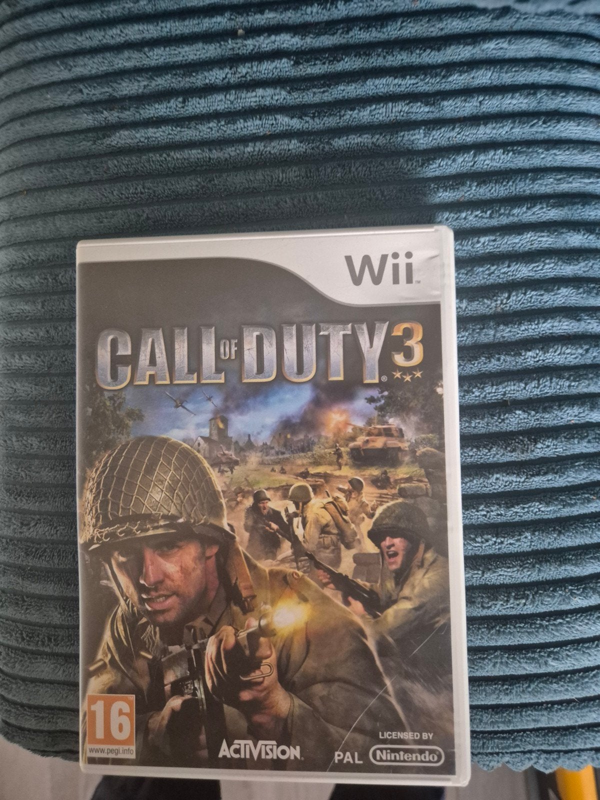 Call of Duty 3 voor Nintendo Wii - Actievolle Shooter, Online, Shooter, 2 spelers, Ophalen of Verzenden