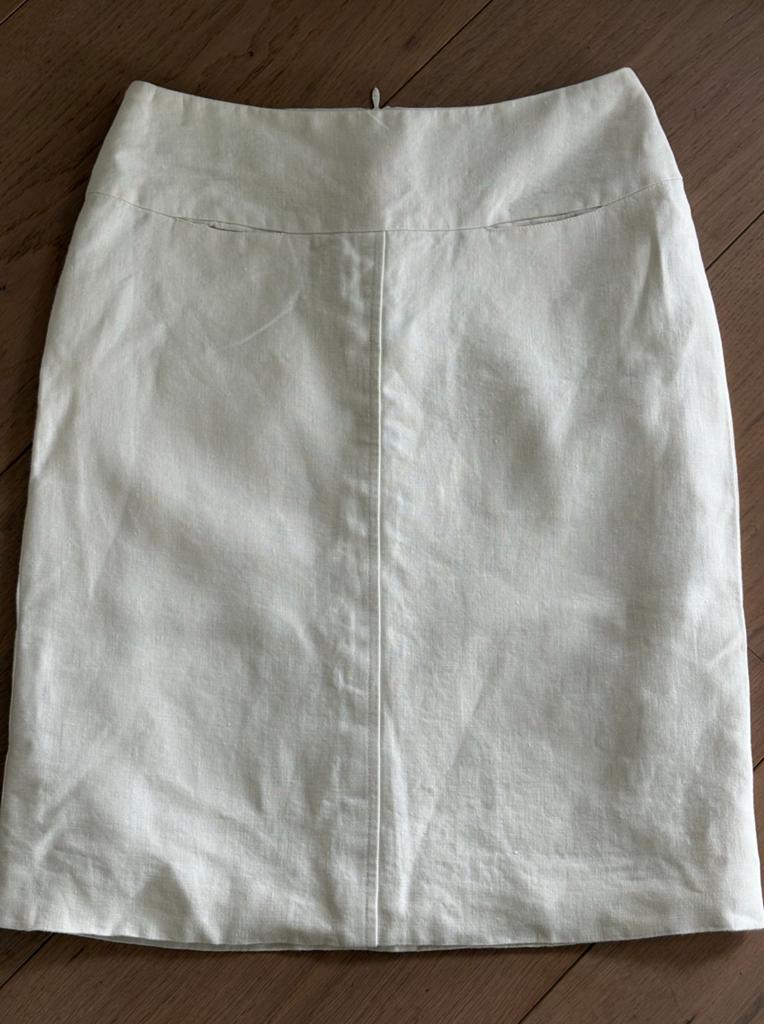 Pauw linnen rokje maat 1 (34), Kleding | Dames, Verzenden, Zo goed als nieuw, Maat 34 (XS) of kleiner, Boven de knie