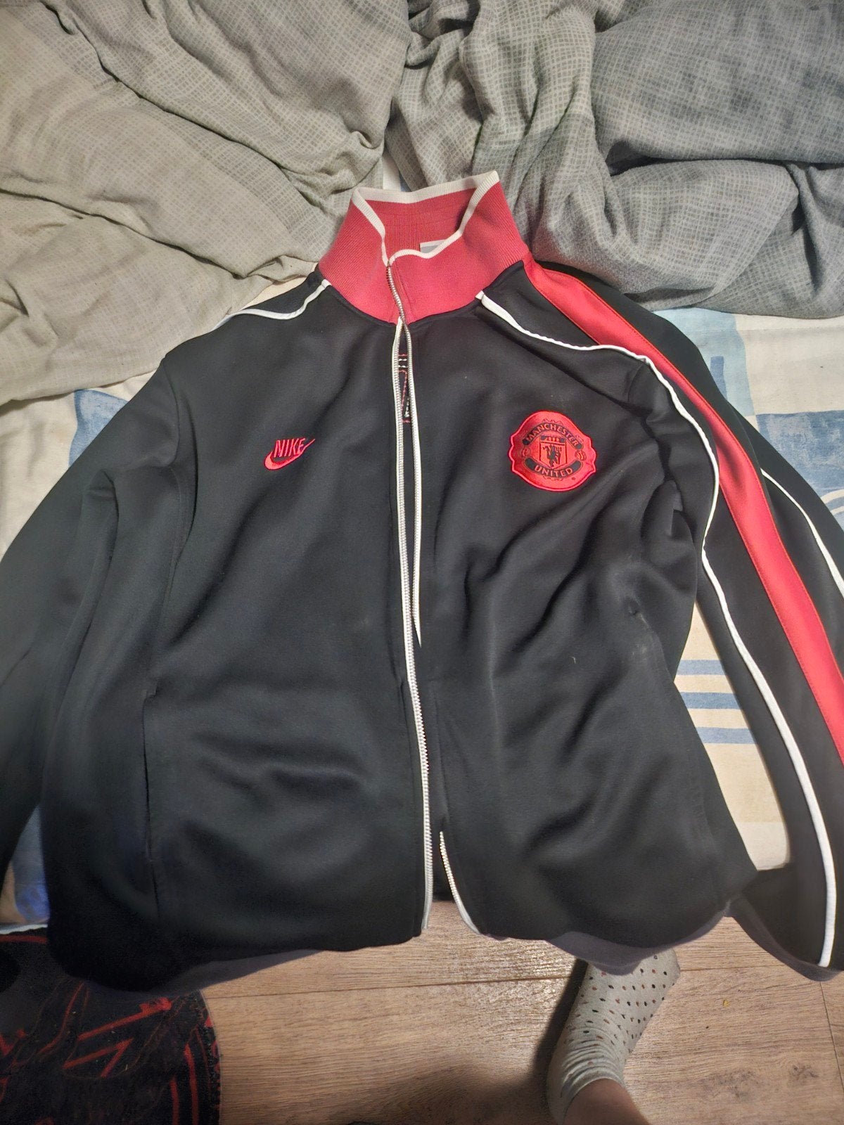Nike trainingsvest van Manchester United, Maat 56/58 (XL), Ophalen of Verzenden, Zo goed als nieuw, Voetbal