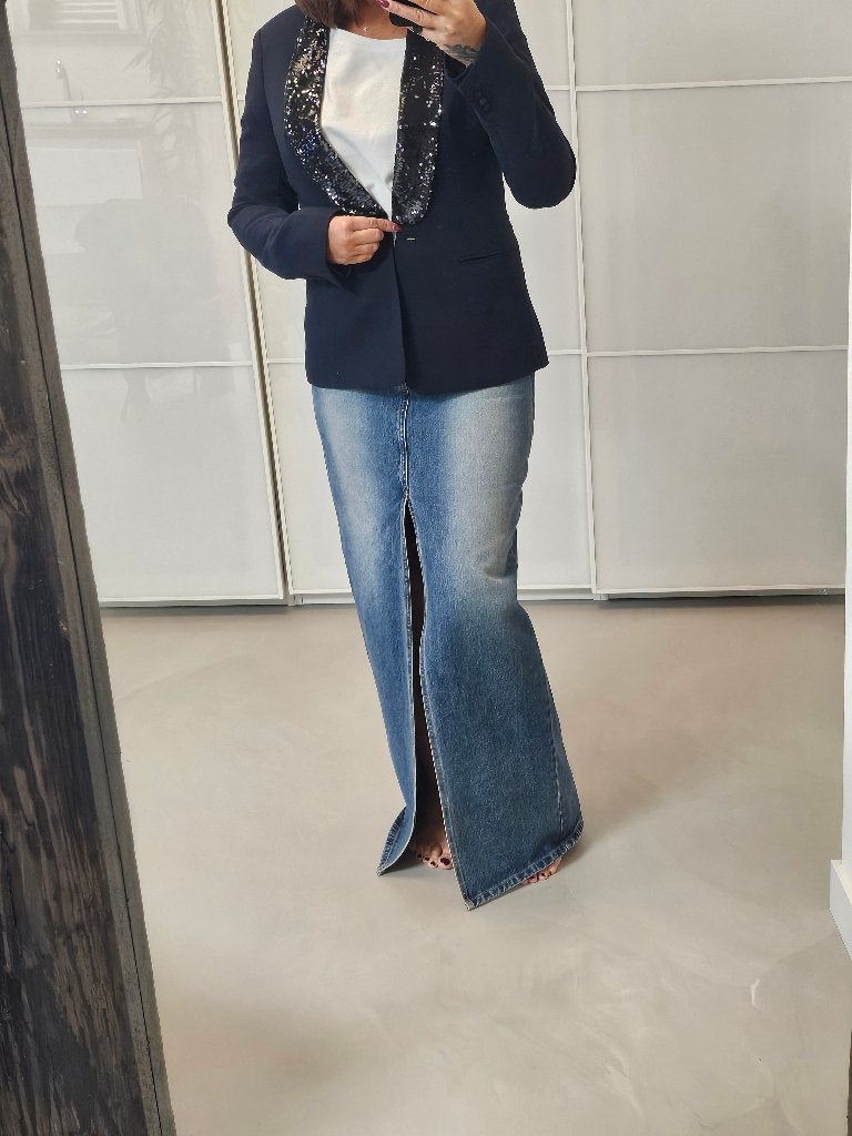 Maison Scotch colbert / blazer nieuw maat 38, Maat 38/40 (M), Blauw, Nieuw, Jasje