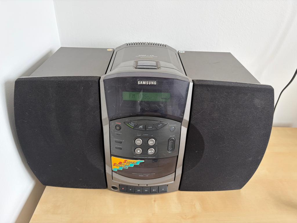 Samsung stereo, Gebruikt, Tuner of Radio, Losse componenten, Ophalen
