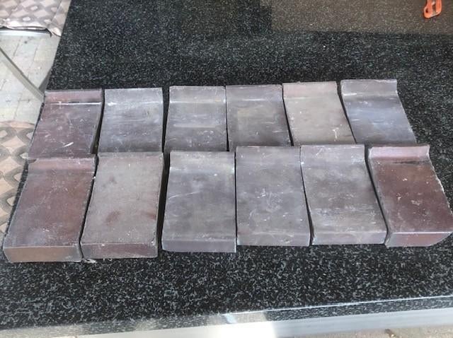 Hard gebakken vensterbank tegels, Ophalen, 60 cm of meer, Gebruikt, Keramiek