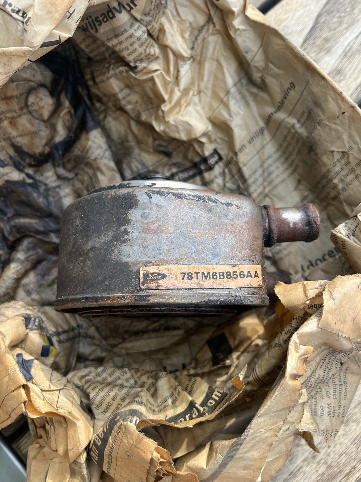 Oliekoeler voor Volvo B18 / B20 motor., Ophalen of Verzenden, Gebruikt, Volvo
