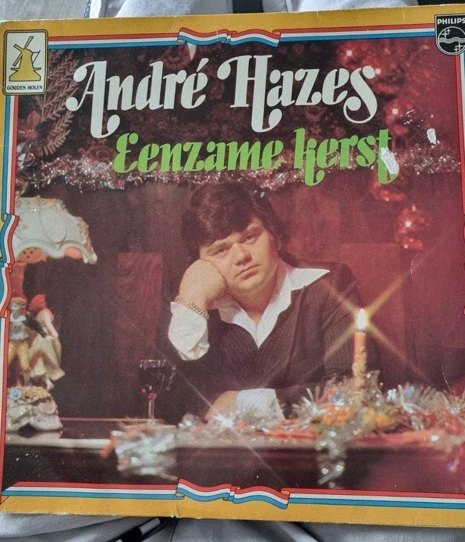 Andre Hazes - Eenzame Kerst LP (Philips, 1977), Gebruikt, Originele persing, Ophalen of Verzenden, 1970 - 1979