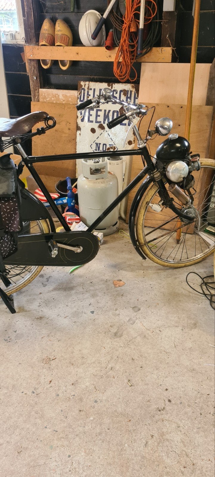Gezocht oldtimer fietswrak voor de voorvork., 55 cm of meer, Ophalen, Minder dan 10 versnellingen