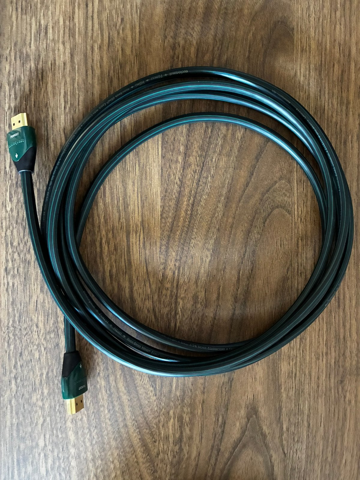 Audioquest Forest HDMI 3.0 meter, Ophalen of Verzenden, Zo goed als nieuw, Minder dan 2 meter, HDMI-kabel