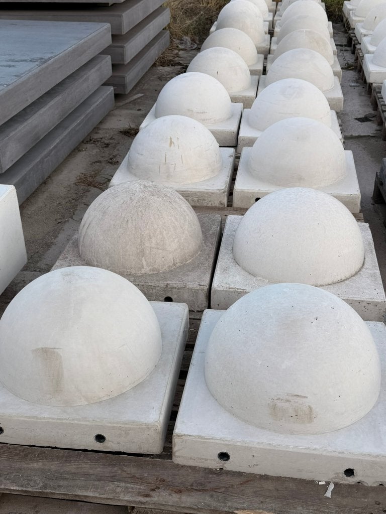 16x Licht Grijze beton Sierbollen TDB-SB op Tegel, Doe-het-zelf en Verbouw, Ophalen, Zo goed als nieuw, Overige materialen, 100 mm of meer