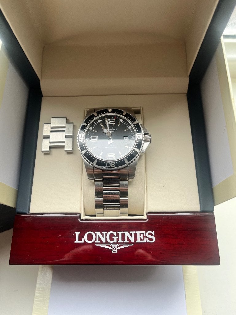 Longines, Sieraden, Tassen en Uiterlijk, Overige merken, Staal, Staal, Polshorloge