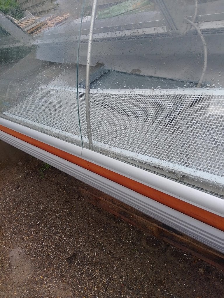 koel vitrine, Gebruikt, 200 liter of meer, 60 cm of meer, Met aparte vriezer
