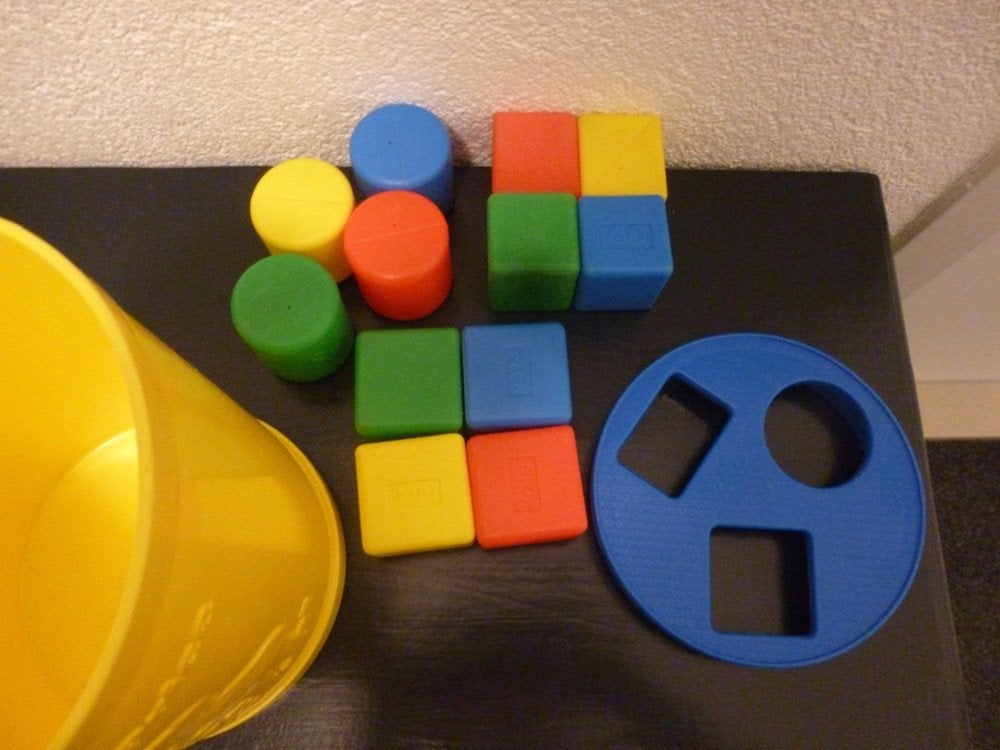Fisher-Price vormenstoof met blokken, Kinderen en Baby's, Ophalen of Verzenden, Zo goed als nieuw, Speelset
