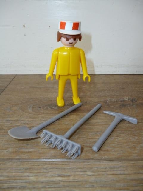 Vintage Playmobil Straatveger, Ophalen of Verzenden, Gebruikt, Los playmobil