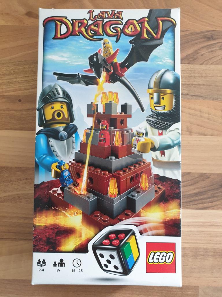 Spel; lego Lava Dragon. Nr. 3838. 100% compleet, zgan., Ophalen, Zo goed als nieuw
