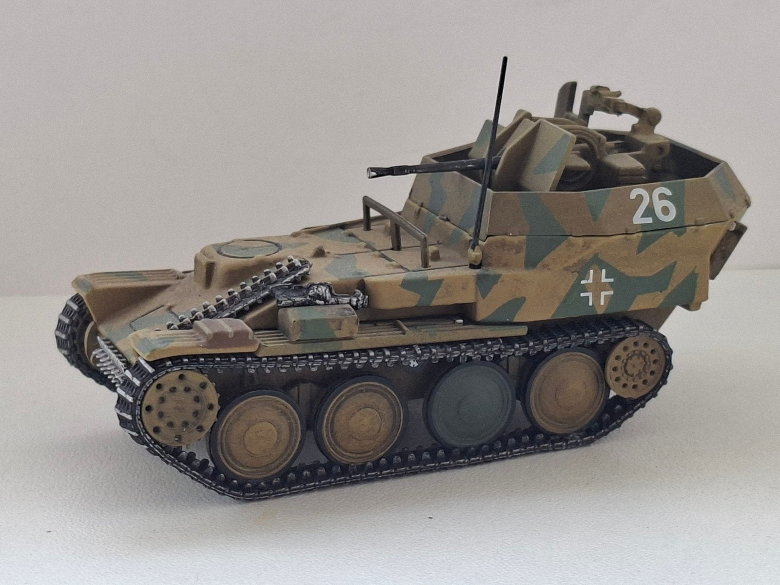 Warmaster Sd.Kfz.140 Flakpanzer, Hobby en Vrije tijd, Modelauto's | Overige schalen, Ophalen of Verzenden