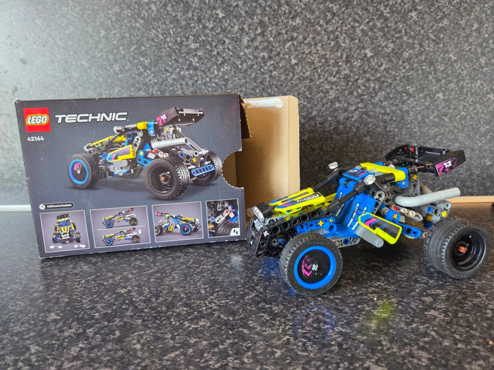 lego technic, racebuggy, Ophalen of Verzenden, Zo goed als nieuw, Overige merken