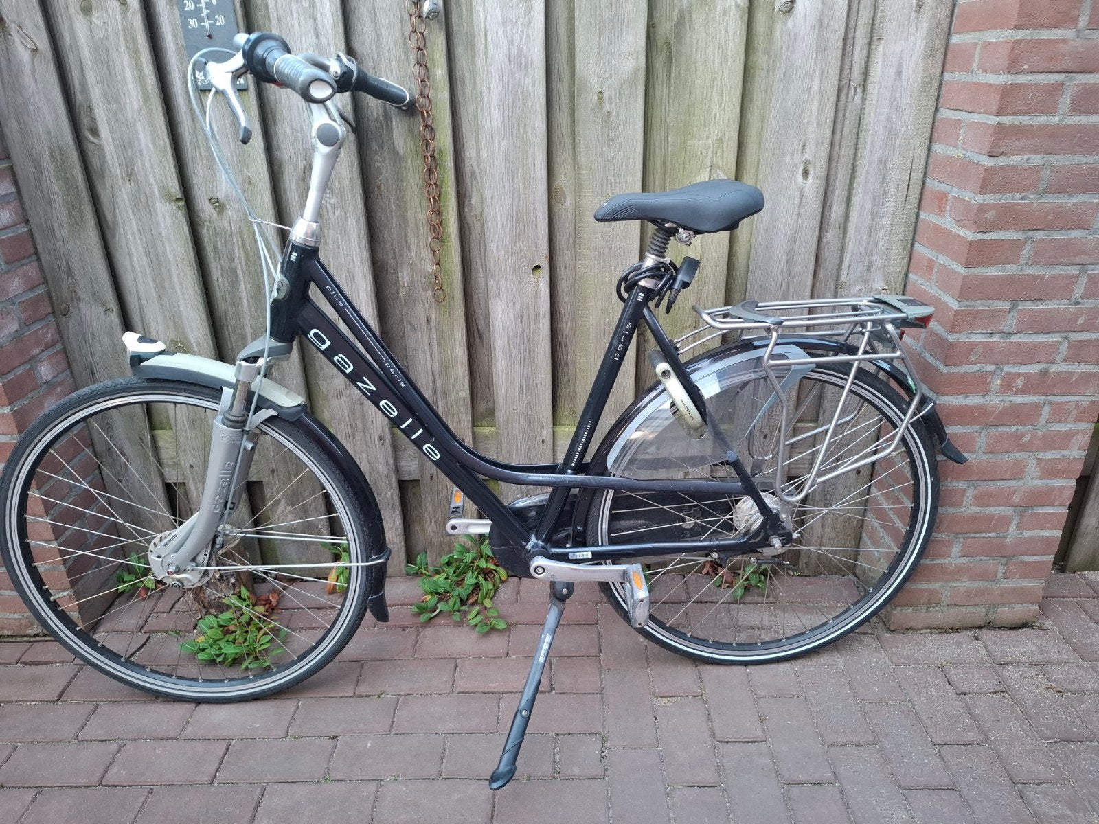 Gazelle Damesfiets - Zo goed als nieuw, Ophalen, Terugtraprem, Versnellingen, 56 cm of meer