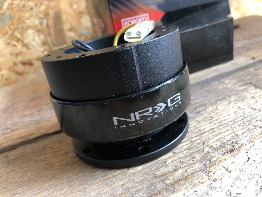 NRG Gen 2.0 Quick release hub zwart stuurnaaf snapoff, Ophalen of Verzenden