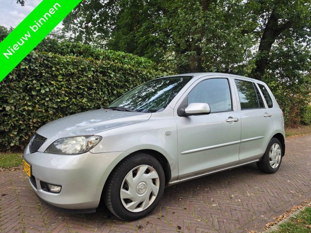 Mazda 2 1.4 Exclusive (bj 2004, semi-automaat), Auto's, Automaat, 4 cilinders, Origineel Nederlands, Bedrijf