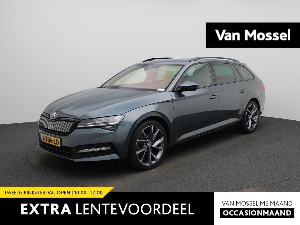 Skoda Superb Combi 1.4 TSI iV Sportline Business | Automaat, Auto's, Skoda, Bedrijf, Te koop, Superb, ABS, Achteruitrijcamera