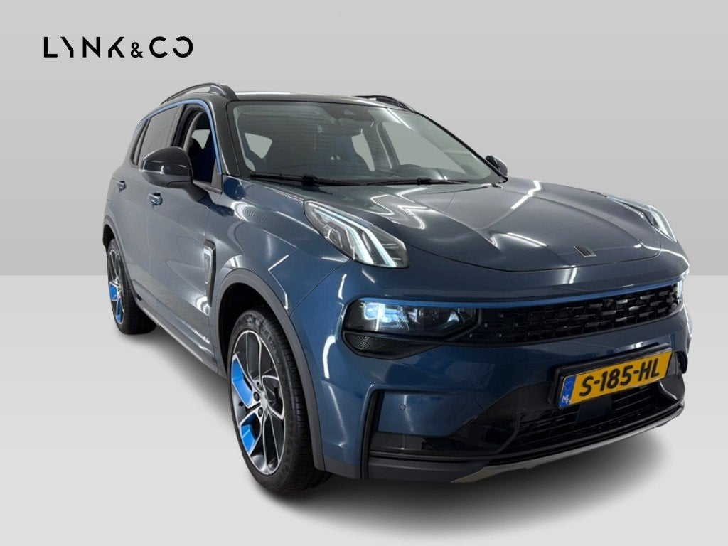 Lynk & Co 01 1.5 PHEV 262PK Adapt.Cruise 360° Cam Carplay P, Euro 6, Blauw, 120 €/maand, Origineel Nederlands