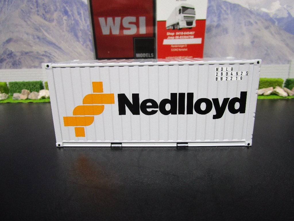 wsi premium line 04-2102 nedloyd 20ft container, Ophalen, Nieuw, Bus of Vrachtwagen, Wsi