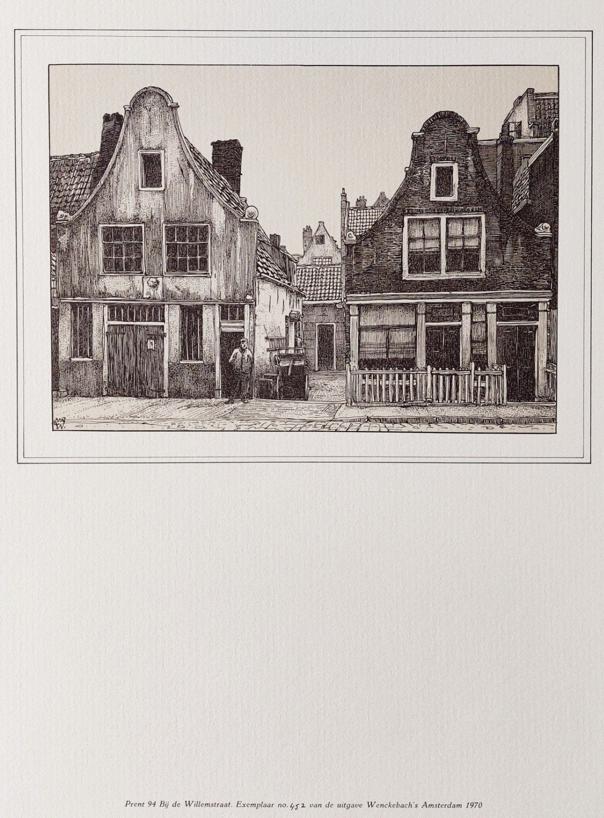 Bij de Willemstraat  ... Amsterdam  ..., Ophalen of Verzenden