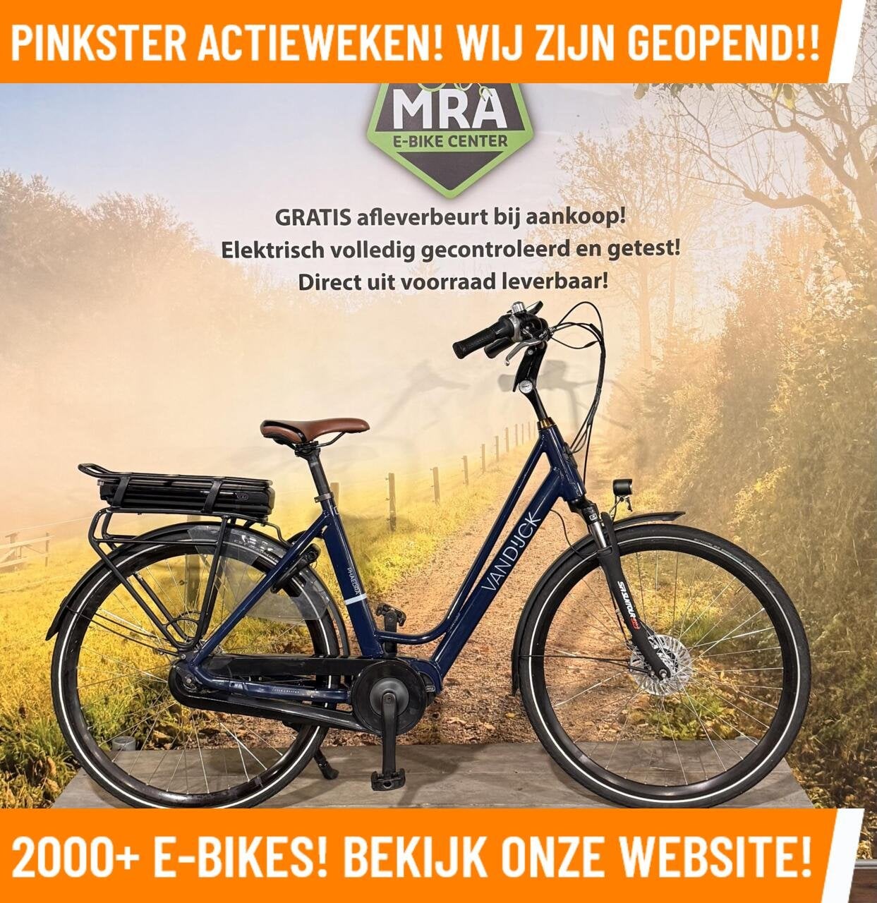 Van Dijck Phaedra Elektrische fiets met Bafang midden motor!, 51 tot 55 cm, Overige merken