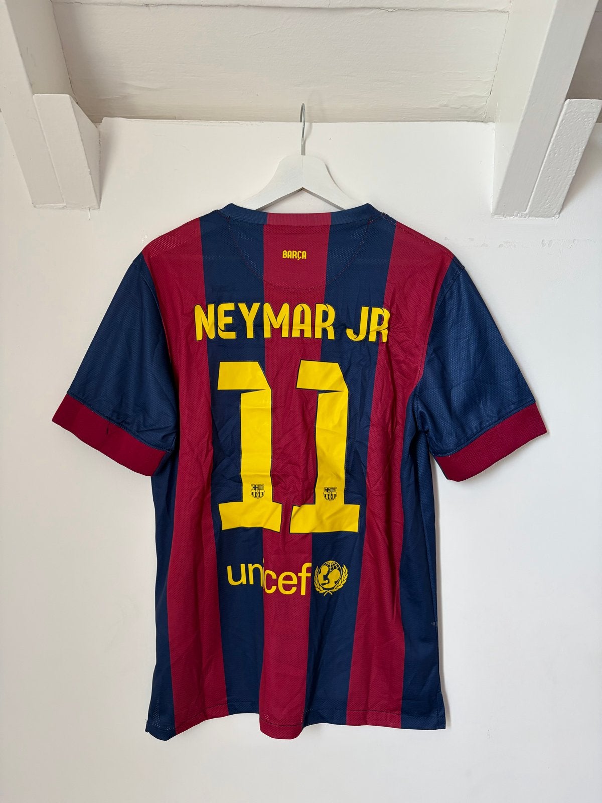FC Barcelona Thuisshirt 2014 Neymar Jr. Maat M, Maat M, Ophalen of Verzenden, Nieuw, Shirt