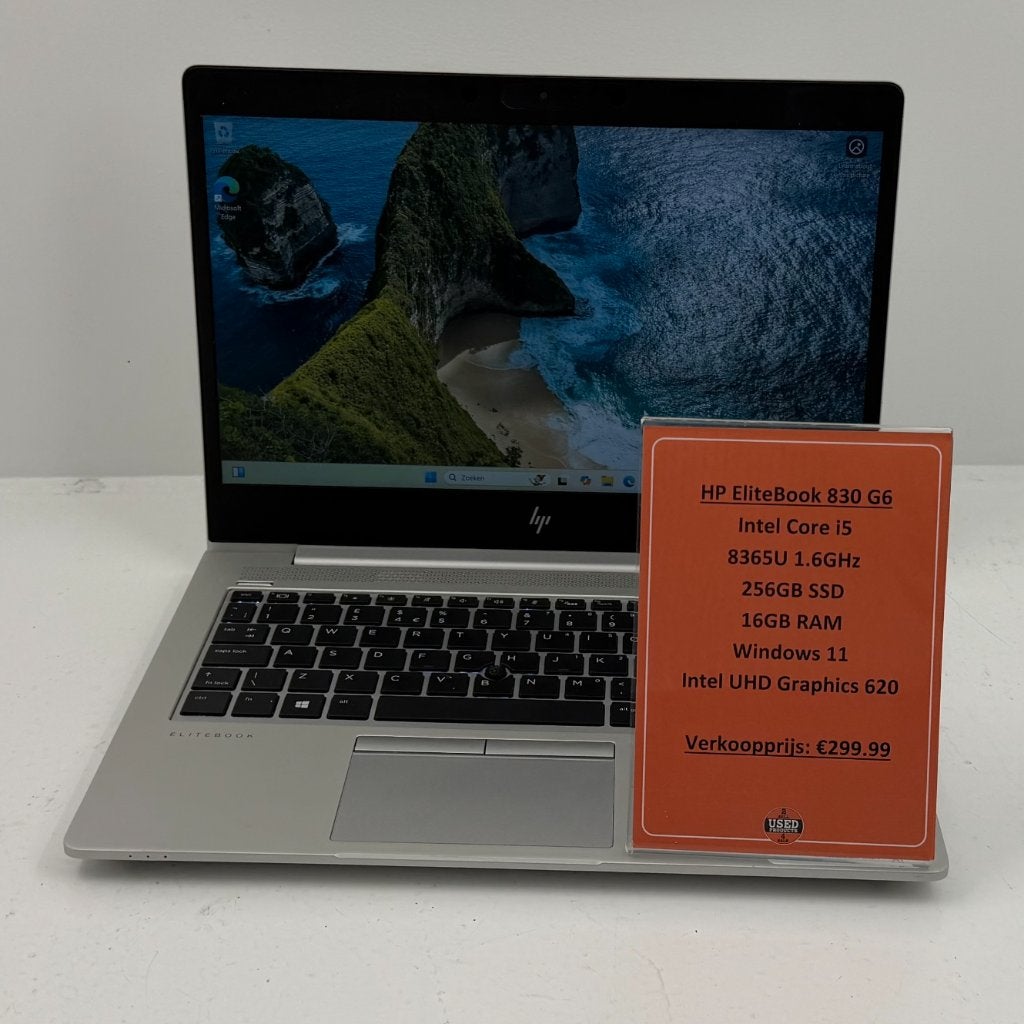 HP EliteBook 830 G6 Laptop | Intel Core i5 256GB 16GB RAM, Computers en Software, Windows Laptops, Hp, Met videokaart, 2 tot 3 Ghz