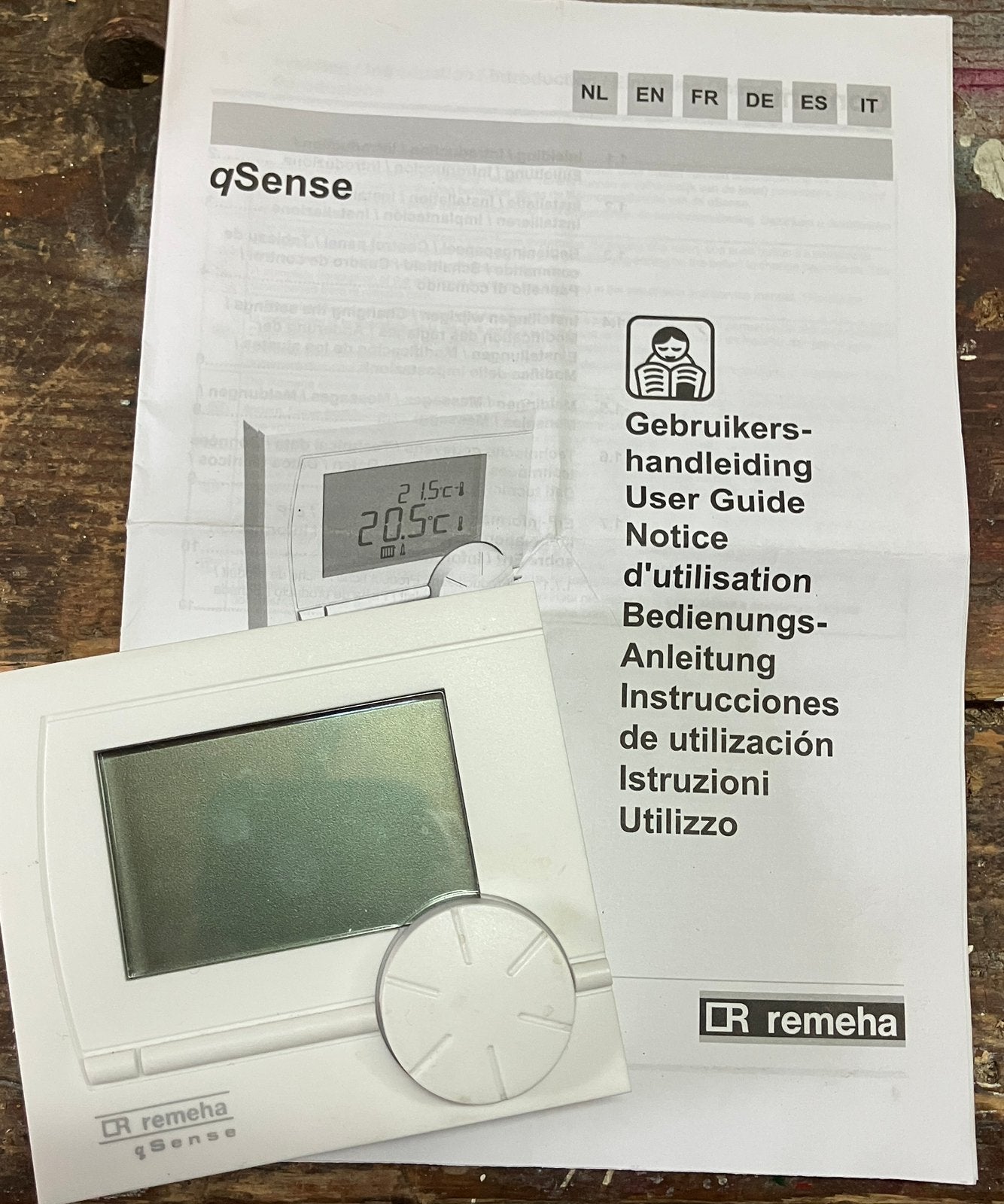 Remeha Q-sense thermostaat, Ophalen of Verzenden, Zo goed als nieuw