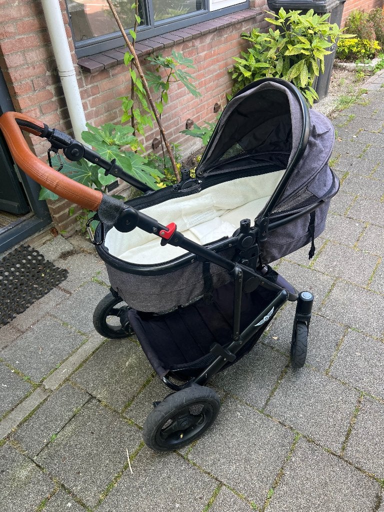 kinderwagen Slee, Gebruikt, Verstelbare duwstang, Combiwagen, Ophalen