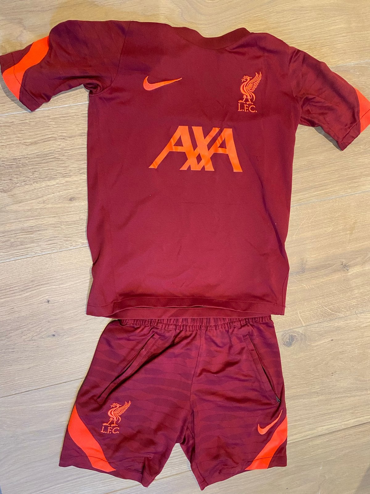 Origineel Liverpool pakje met gebruikssporen, Ophalen of Verzenden, Gebruikt, Maat 128
