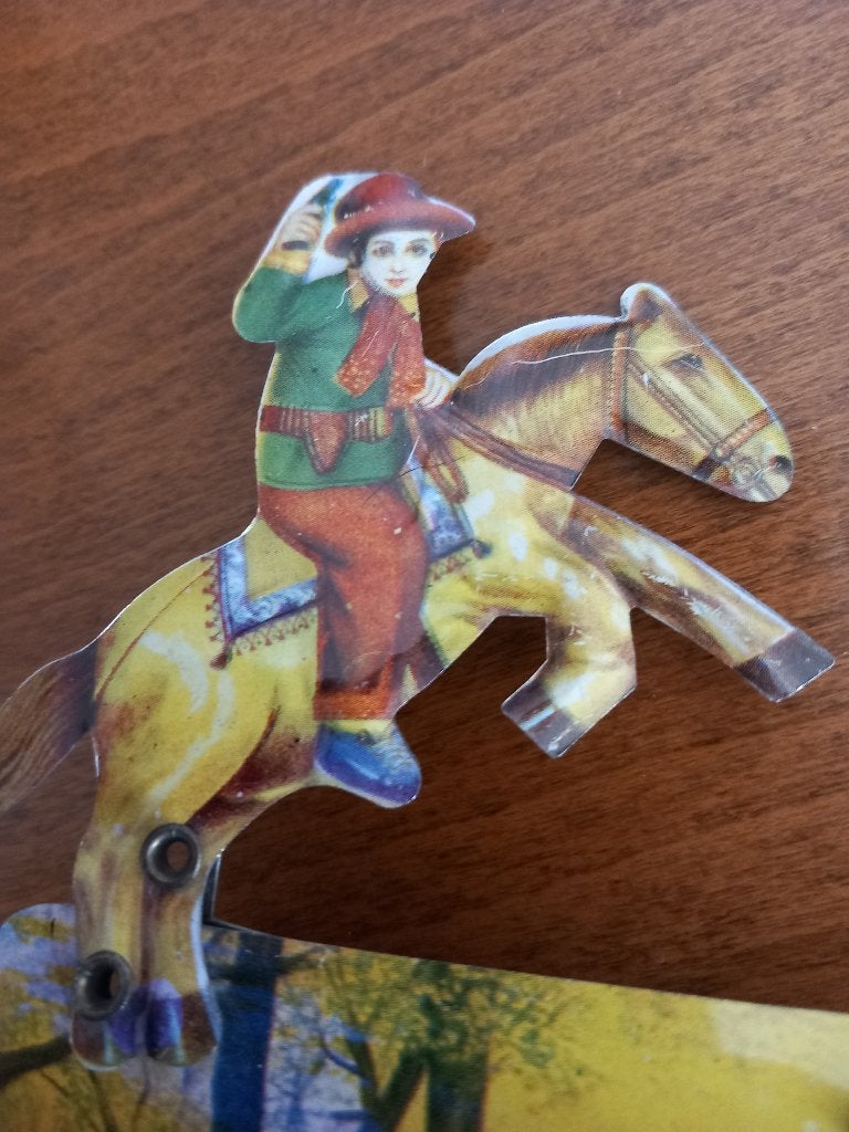 Litho cowboy, Ophalen of Verzenden