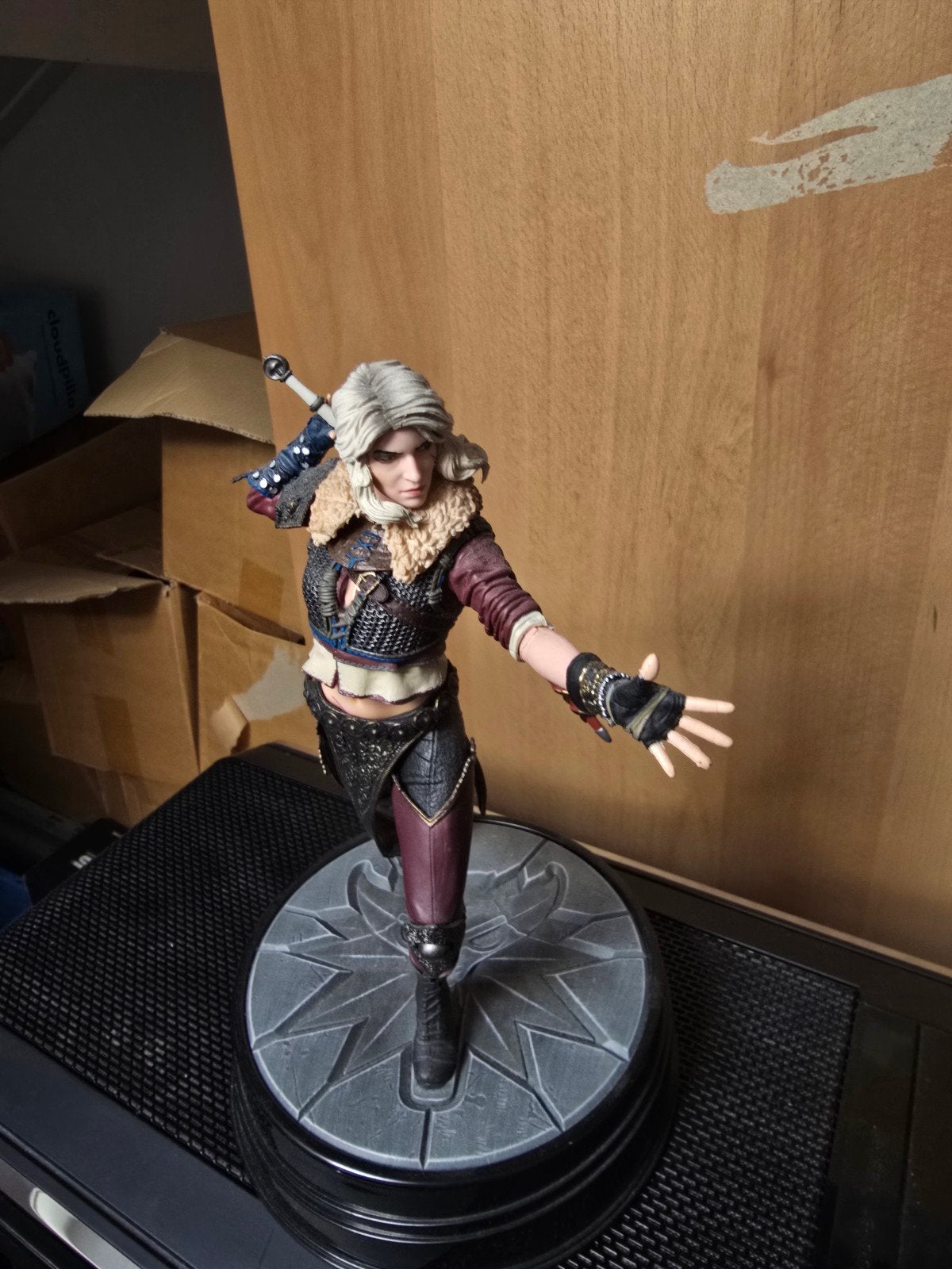 Ciri The Witcher 3 Wild Hunt Figurine - Gedetailleerd, Ophalen of Verzenden, Zo goed als nieuw