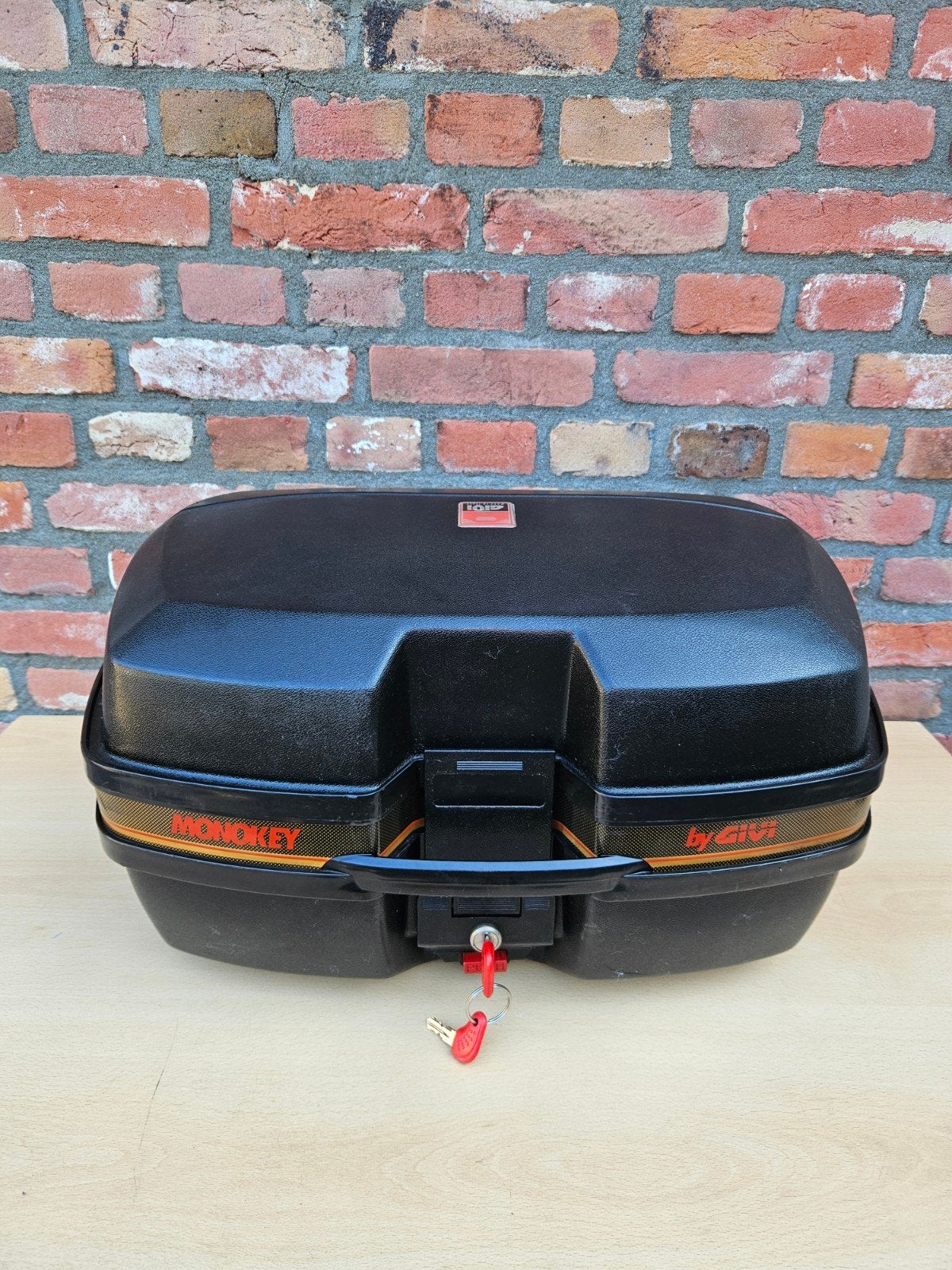 Honda Varadero topkoffer met adaptorplaat sd03 af 2007, Motoren, Ophalen of Verzenden, Gebruikt