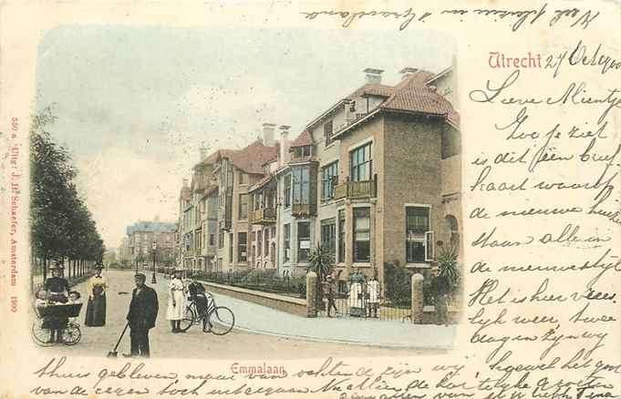301-270-007 Utrecht Emmalaan, Verzenden, Voor 1920, Utrecht