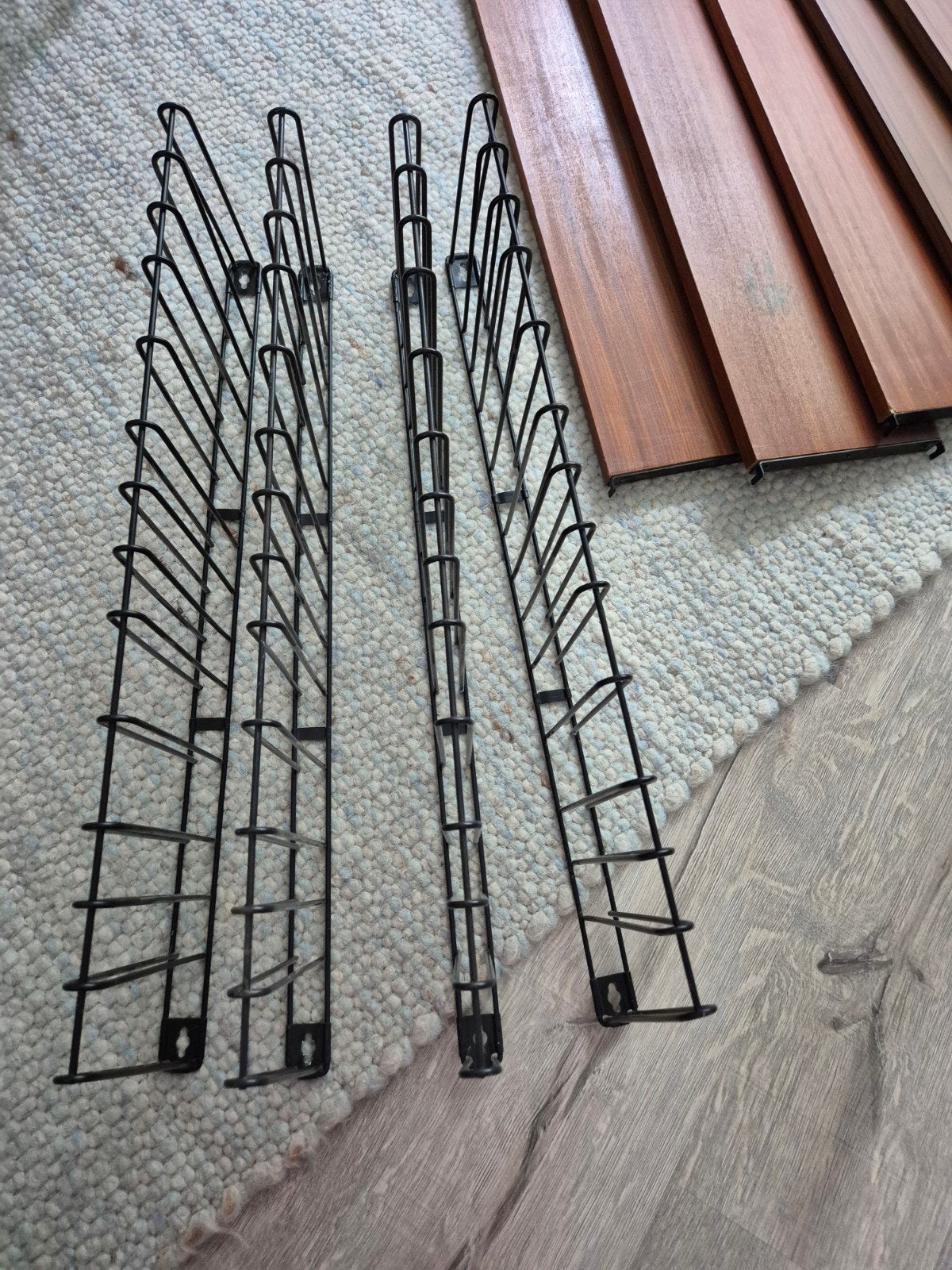 retro Tomado wandrek vintage rek, Ophalen, Huis en Inrichting